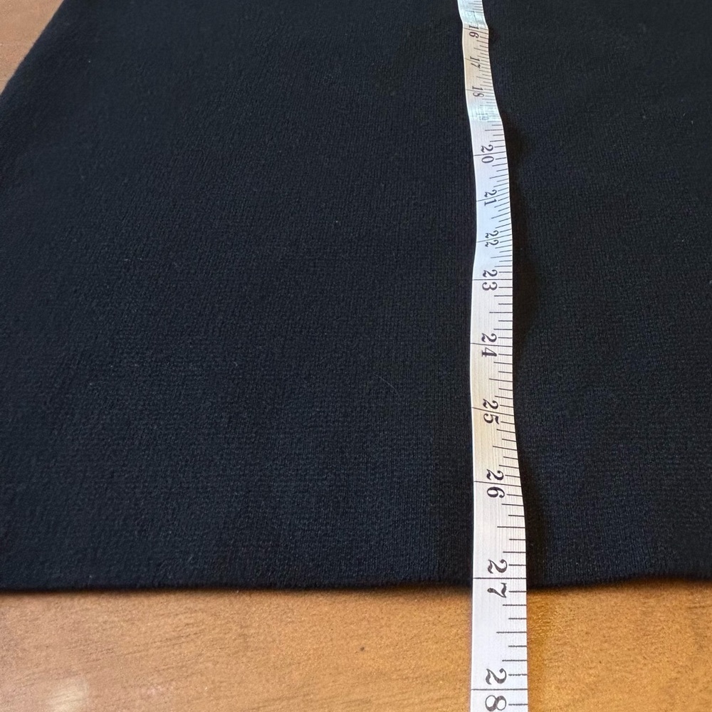 Icone Thick Knit Stretch Midi Skirt Black - Picture 8 of 8